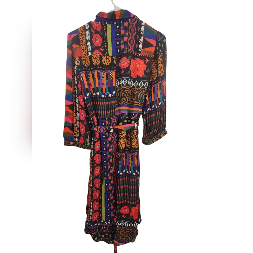 FARM Rio Multicolor Patterned Midi Dress - Picture 8 of 9